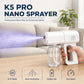 Wireless Handheld Nano Disinfection Spray Gun with Blue Light