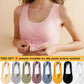 ⏳👍✨Cross Back Front Closure Wireless Posture Support Bra– All-Day Comfort, Breathable & Summer-Ready 💕