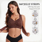 ⏳👍✨Cross Back Front Closure Wireless Posture Support Bra– All-Day Comfort, Breathable & Summer-Ready 💕