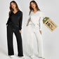 🥳2026 HOT SALE🥳💞50K+ SOLD!💖🛍️ 50% OFF! Women‘s 2-Piece Sweatsuit Set – Effortless elegance in soft, long-sleeve comfort. Cozy & chic for lounging or light errands. Your new favorite duo! 🌸🧥