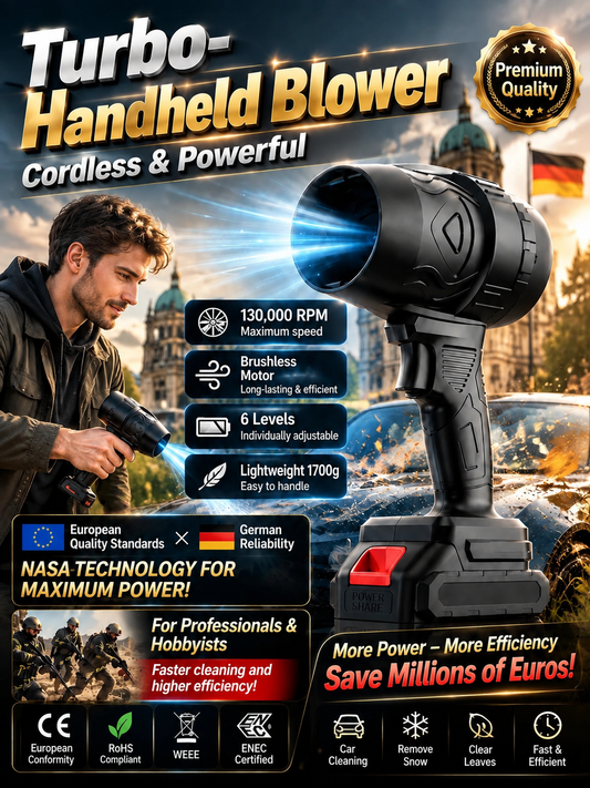 🔥HOT SALE🔥Handheld Turbo Power Blower✈️Free Shipping✈️