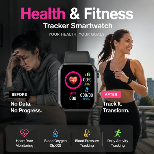 ⌚Stylish items that protect your health - Health & Fitness Tracker Smartwatch