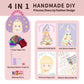 🔥Last Day Promotion 50% OFF💅Fantasy 3-in-1 Princess Dress Up & Make Up Game Set💝