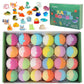 🛁 🌊 Ocean Theme Bath Bombs – 12 Pcs, 60g Each, Foamy Bath Time & Fun Gift Idea for Kids 🎁