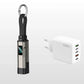 📢📢50% OFF !! ⏰4-in-1 Digital Display Keychain Charging Cable🔋📱
