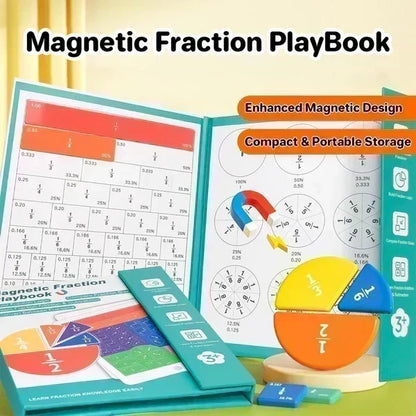 🎯 Magnetic Fraction Book – Hands‑on, visual & reusable math tool ✨