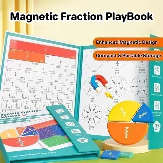 🎯 Magnetic Fraction Book – Hands‑on, visual & reusable math tool ✨