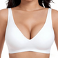 💗LAST DAY SALE 40% OFF⚡50K+ SOLD!💕 Jelly Wireless Womens Comfortable Wireless Bras Push Up Bralettes Seamless Tshirts Bras Deep V Everyday Bras