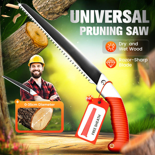 🔩Lightweight and sharp universal pruning saw with sheath🧰
