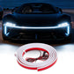 🔥【Dynamic Scan HoodBeam Kit】Light Up Your Hood With Hypnotic Smooth Scanning Effects! ✨🚗