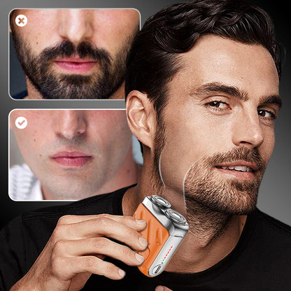 🔥2025 New Design 50% Off🔥 Mini Electric Rotary Dual Ring Pocket Shaver