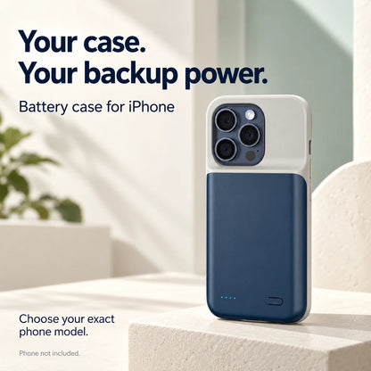 2-in-1 iPhone Case & Power Bank