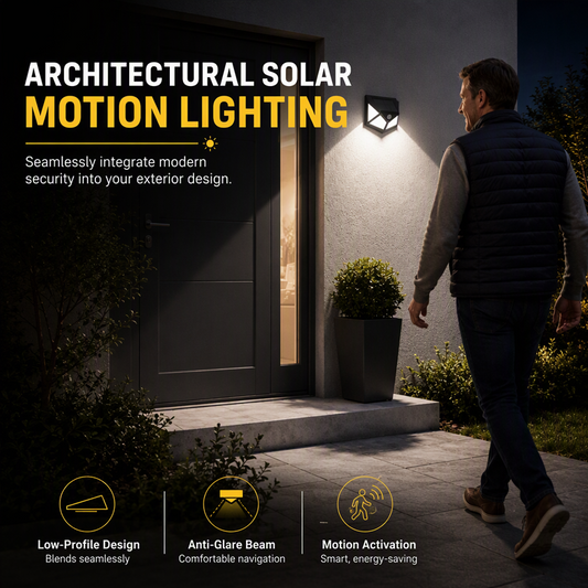Motion Sensor Solar Lights – Bright Outdoor Lighting