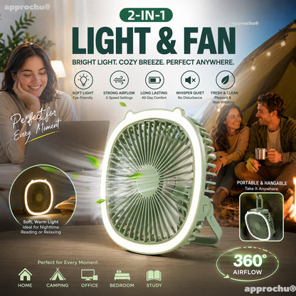 Ceiling fan table lamp fan summer multi-function new three-in-one wall-mounted electric fan USB desktop table fan