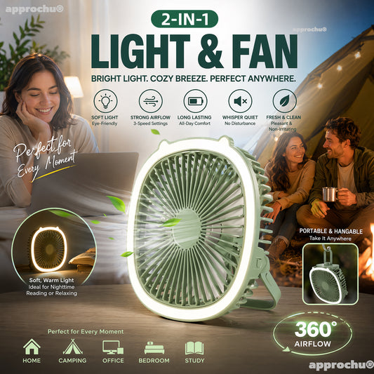 Ceiling fan table lamp fan summer multi-function new three-in-one wall-mounted electric fan USB desktop table fan
