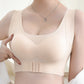 ⏳👍✨Cross Back Front Closure Wireless Posture Support Bra– All-Day Comfort, Breathable & Summer-Ready 💕