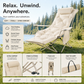 🪑 Portable adjustable folding chair for outdoors – Light, sturdy & versatile – Perfect for garden, camping, beach or patio – easy to carry and set up 🏕️✨