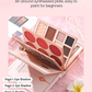 ⏳LAST DAY SALE 50% OFF!!🎁✨ Magic Makeup Book – All-in-One Cosmetic Palette with Eyeshadows, Blush, Highlighter & Lip Gloss | Perfect Christmas Gift for Her 🎄🇬🇧
