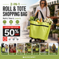 🔥🔥Last Day‼️🛒2-in-1 Foldable Shopping Cart✨Portable Lightweight Grocery Trolley