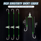 Double Hook Fishing Rig with Short Quick‑Connect Leader