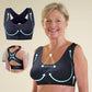 ⏳👍✨Cross Back Front Closure Wireless Posture Support Bra– All-Day Comfort, Breathable & Summer-Ready 💕