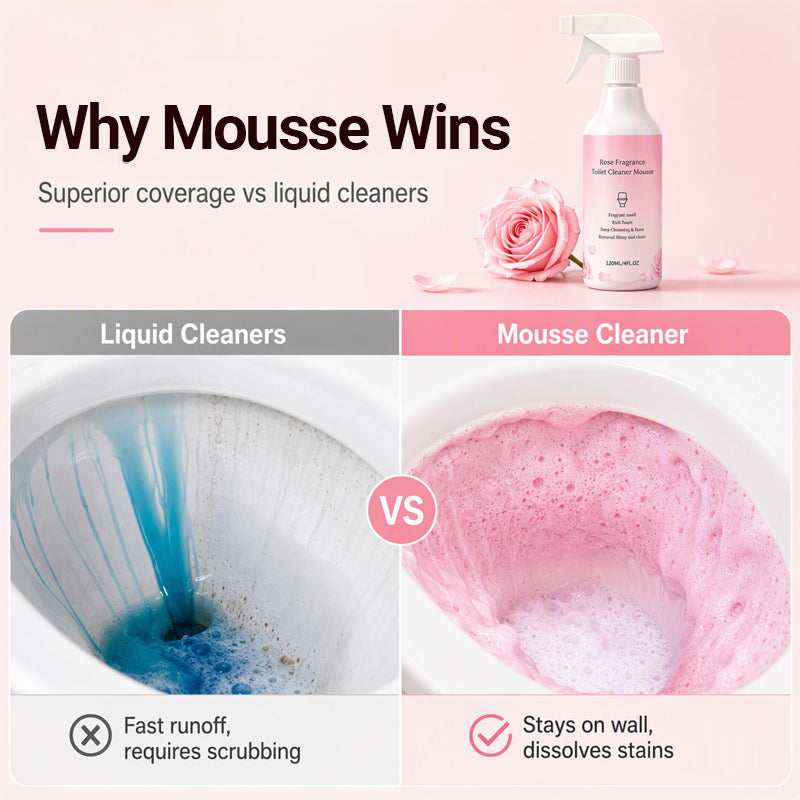 🥳2026 HOT SALE🥳💞50K+ SOLD! 🛁🧹 50% OFF! Bathroom Cleaner Spray – dissolves limescale, soap scum & water stains without scrubbing. Multi-surface for glass, tiles & taps – leaves a fresh botanical scent. Gentle formula, no harsh fumes! ✨💪