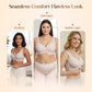 💗LAST DAY SALE 40% OFF⚡50K+ SOLD!💕 Jelly Wireless Womens Comfortable Wireless Bras Push Up Bralettes Seamless Tshirts Bras Deep V Everyday Bras