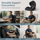 🪑 54% OFF! Ergonomic Memory Foam Seat Cushion – Back Support for Home, Office & Car 💺