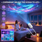 🌙🌌 Plug-and-Play HD Galaxy & Ocean Projector Night Light🥳55,000+ Happy Users