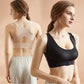 ⏳👍✨Cross Back Front Closure Wireless Posture Support Bra– All-Day Comfort, Breathable & Summer-Ready 💕
