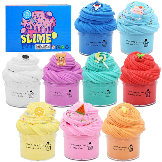 ⏰Christmas Sale 50% OFF!!🎁Super Clay Slime DIY Soft & Squishy Clay Scented Slime Sensory Clay