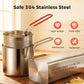 🔥Hot Sale 49% OFF🔥304 Stainless Steel Multifuntional Fryer