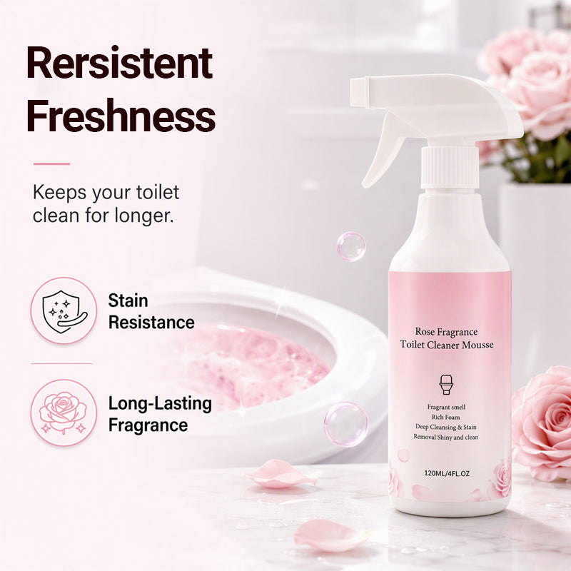 🥳2026 HOT SALE🥳💞50K+ SOLD! 🛁🧹 50% OFF! Bathroom Cleaner Spray – dissolves limescale, soap scum & water stains without scrubbing. Multi-surface for glass, tiles & taps – leaves a fresh botanical scent. Gentle formula, no harsh fumes! ✨💪