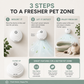 🔥Limited Time 50% OFF! 🌬️Say goodbye to unpleasant odors with it! Smart Quiet Pet Odor Eliminator