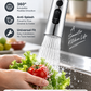 💧🔄 360° rotating high-pressure tap with adapter - flexible water flow for easier cleaning 🚰✨