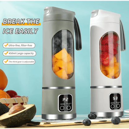 🔥Limited stock available 49% OFF🔥Digital Multimode Juicer Blender - Smart LED Display, Diet-Friendly，Leak Proof Design for Smoothies Liquid Diet, Shakes & Baby Food