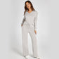 🥳2026 HOT SALE🥳💞50K+ SOLD!💖🛍️ 50% OFF! Women‘s 2-Piece Sweatsuit Set – Effortless elegance in soft, long-sleeve comfort. Cozy & chic for lounging or light errands. Your new favorite duo! 🌸🧥