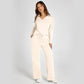 🥳2026 HOT SALE🥳💞50K+ SOLD!💖🛍️ 50% OFF! Women‘s 2-Piece Sweatsuit Set – Effortless elegance in soft, long-sleeve comfort. Cozy & chic for lounging or light errands. Your new favorite duo! 🌸🧥