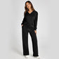 🥳2026 HOT SALE🥳💞50K+ SOLD!💖🛍️ 50% OFF! Women‘s 2-Piece Sweatsuit Set – Effortless elegance in soft, long-sleeve comfort. Cozy & chic for lounging or light errands. Your new favorite duo! 🌸🧥