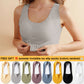 ⏳👍✨Cross Back Front Closure Wireless Posture Support Bra– All-Day Comfort, Breathable & Summer-Ready 💕
