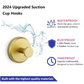 ⏰Last Day Hot Sale!!⌛🎄2025 Upgraded Suction Cup Hooks