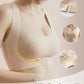 ⏳👍✨Cross Back Front Closure Wireless Posture Support Bra– All-Day Comfort, Breathable & Summer-Ready 💕