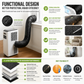 🥳 HOT SALE 2026 🥳 💞 50,000+ SOLD! 👵❤️ Protective cover for insulating air conditioner pipes – With zipper, reusable, offering both aesthetic protection and insulation for indoor AC pipes ❄️🏠