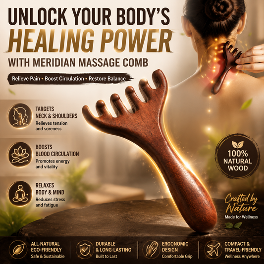 ✨Buy 1 get 1 free🔥Six-claw Meridian Massage Comb💆‍