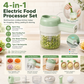 4-in-1 manual electric vegetable cutter setMultifunction cordless food processor