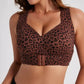 ⏳👍✨Cross Back Front Closure Wireless Posture Support Bra– All-Day Comfort, Breathable & Summer-Ready 💕