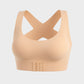 ⏳👍✨Cross Back Front Closure Wireless Posture Support Bra– All-Day Comfort, Breathable & Summer-Ready 💕