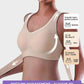 ⏳👍✨Cross Back Front Closure Wireless Posture Support Bra– All-Day Comfort, Breathable & Summer-Ready 💕
