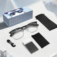 AI Translation Smart Glasses, supporting 160 languages and ChatGPT, with built-in microphone and Hi-Fi speakers