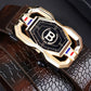 🐊 50% OFF NOW! 🎉 Men‘s Crocodile-Pattern Belt – Automatic Buckle, Genuine Leather & Versatile 👔📦